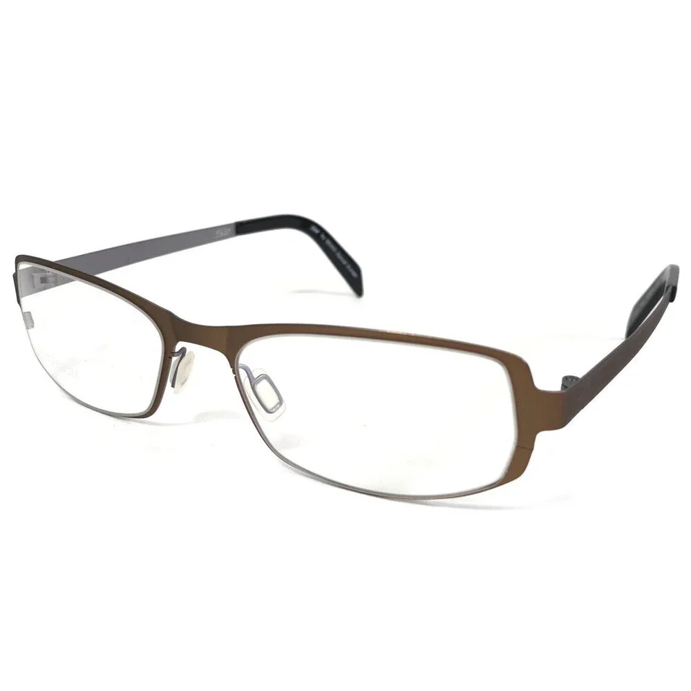 Seiko Eyeglasses Frames SZ500 565 Matte Brown Grey Rectangular 52-18-135